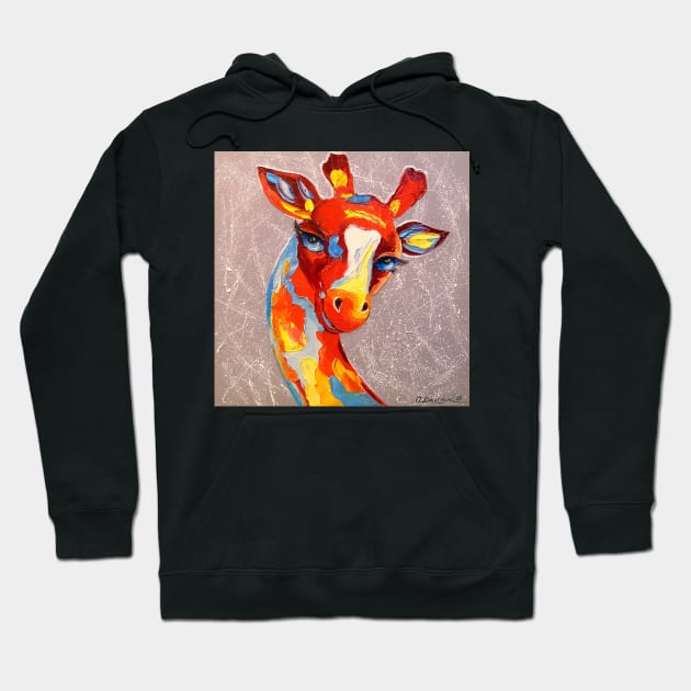 Giraffe Hoodie by OLHADARCHUKART